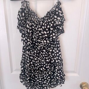 Fashionova Strapless Shorts Romper